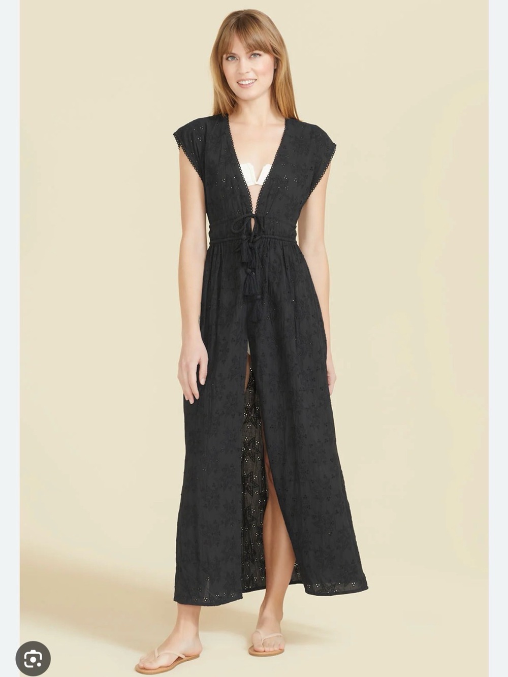 Sitano Fontelina Dress Black